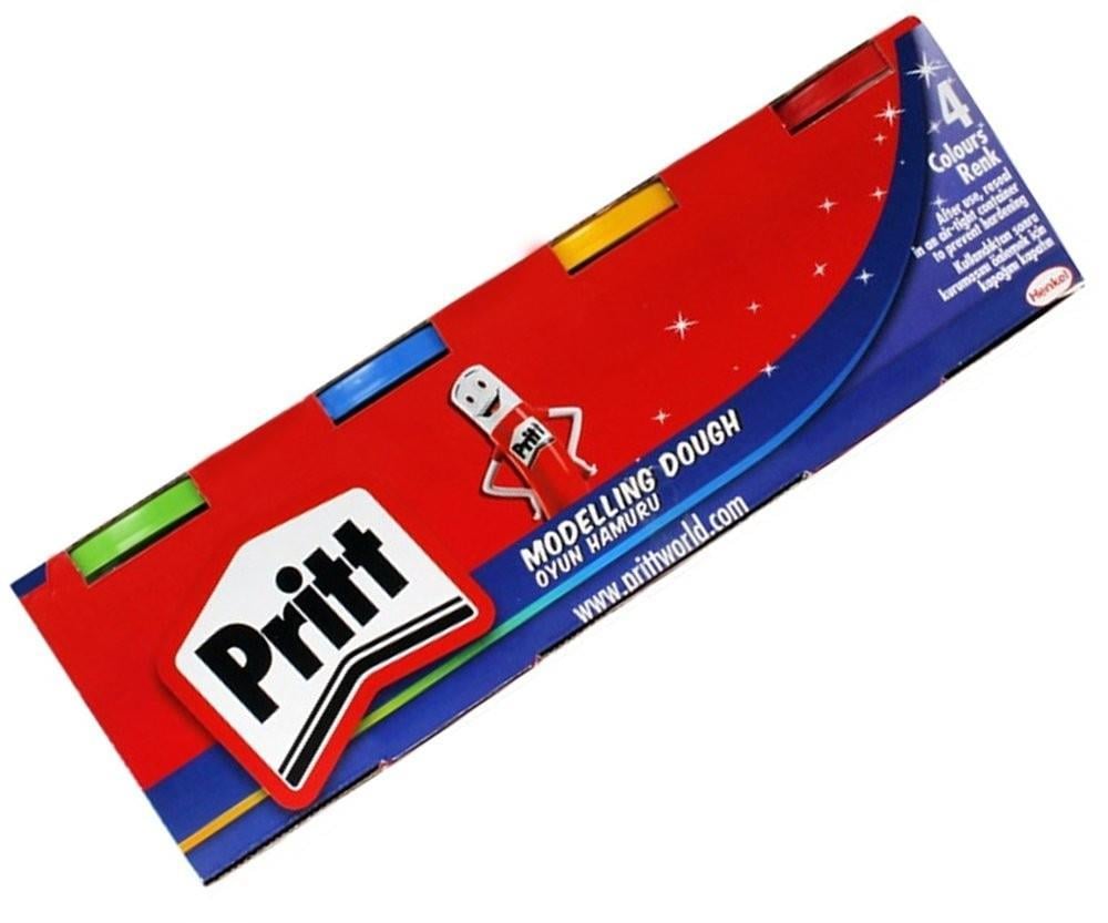 Pritt Oyun Hamuru - 4 Renk - 100 GrPritt Oyun Hamuru - 4 Renk - 100 Gr - Kirtasiyem.netOyun Hamurları
