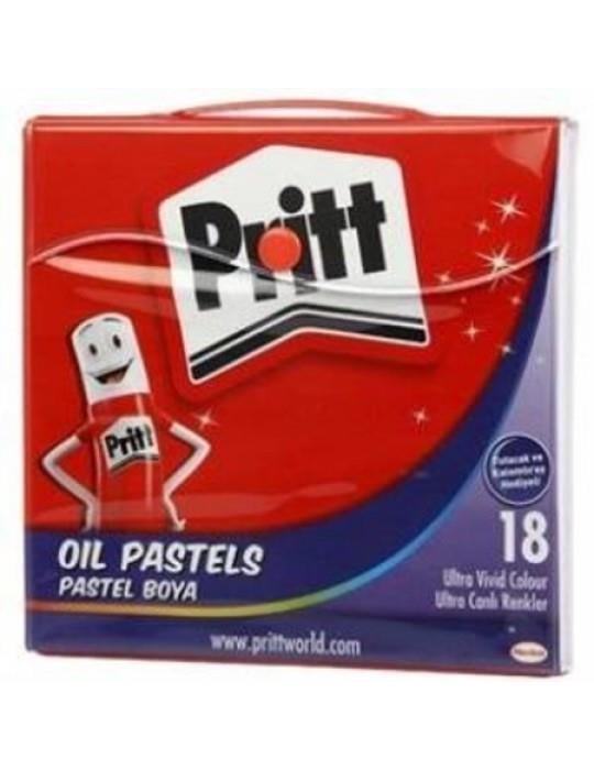 Pritt Pastel Boya - 18 Renk - ÇantaPritt Pastel Boya - 18 Renk - Çanta - Kırtasiyem.netPastel Boyalar
