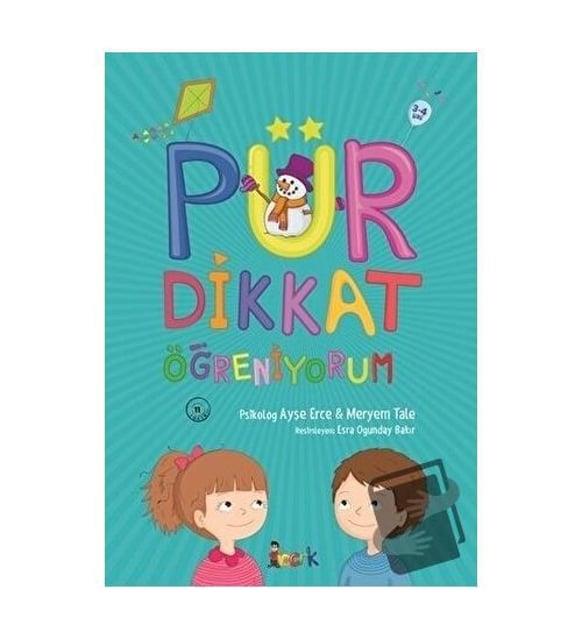 Pür Dikkat Öğreniyorum (3-4 Yaş) /BıcırıkPür Dikkat Öğreniyorum (3-4 Yaş) /Bıcırık - Kirtasiyem.netOkul Öncesi 6 Ay - 5 Yaş 