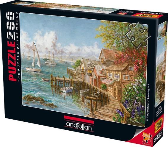 Puzzle Balıkçı Sığınağı 260 Parça 3300Puzzle Balıkçı Sığınağı 260 Parça 3300 - Kirtasiyem.netYapbozlar