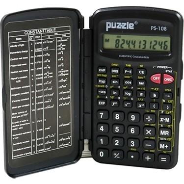 Puzzle Hesap Makinesi Ps 108Puzzle Hesap Makinesi Ps 108 - Kirtasiyem NetHesap Makineleri