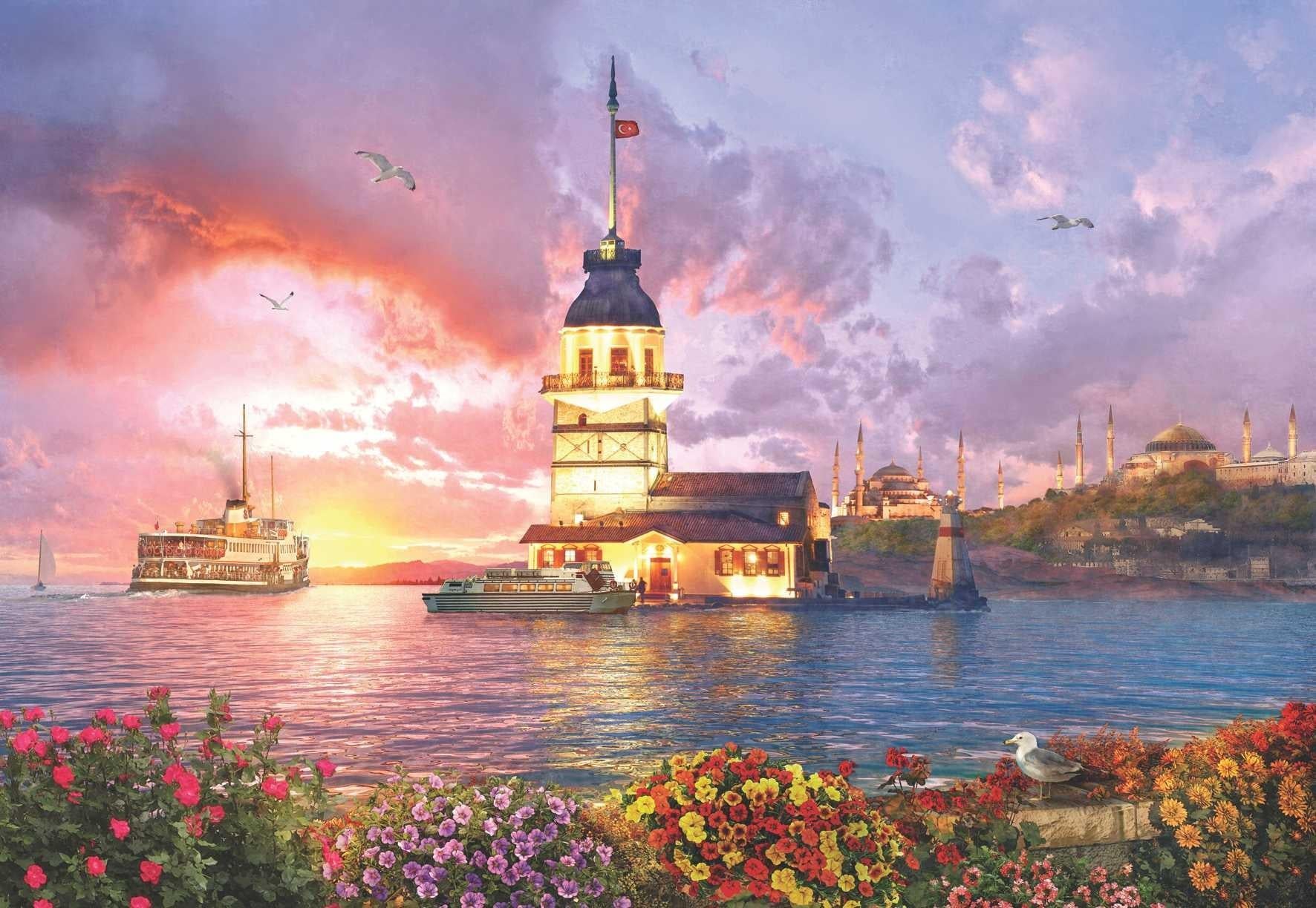 Puzzle Kız Kulesi 1500 Parça 3934Puzzle Kız Kulesi 1500 Parça 3934 - Kirtasiyem.netYapbozlar