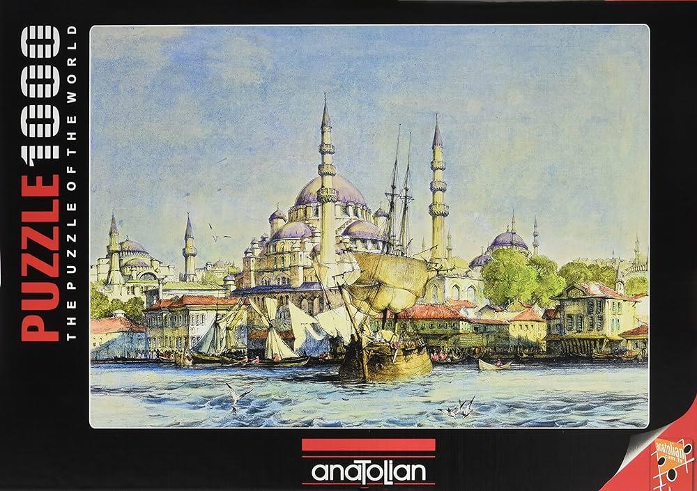 Puzzle Yeni Cami Ve Ayasofya 1000 ParçaPuzzle Yeni Cami Ve Ayasofya 1000 Parça - Kirtasiyem.netYapbozlar