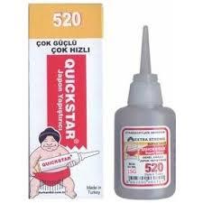 Quickstar Japon Yapıştırıcı 520-50 20G *500Japon Yapıştırıcılar