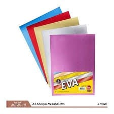 Red Apple Eva Metalik Eva-10 A4 Red Apple Eva Metalik Eva-10 A4 1*60 Poşet - Kirtasiyem.netEvalar