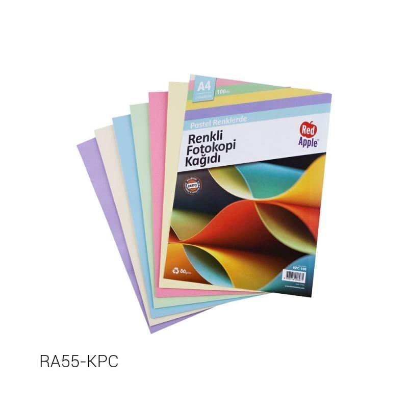 Red Apple Fotokopi Kağıdı Renkli (Pastel) 100 Lü Kpc-100Red Apple Fotokopi Kağıdı Renkli (Pastel) 100 Lü Kpc-100 - Kirtasiyem.netRenkli Fotokopi Kağıtları