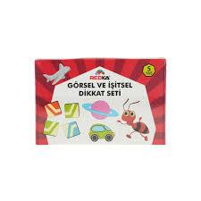 Redka Görsel Ve İşitsel Dikkat Seti 5 YaşHafıza Oyunları