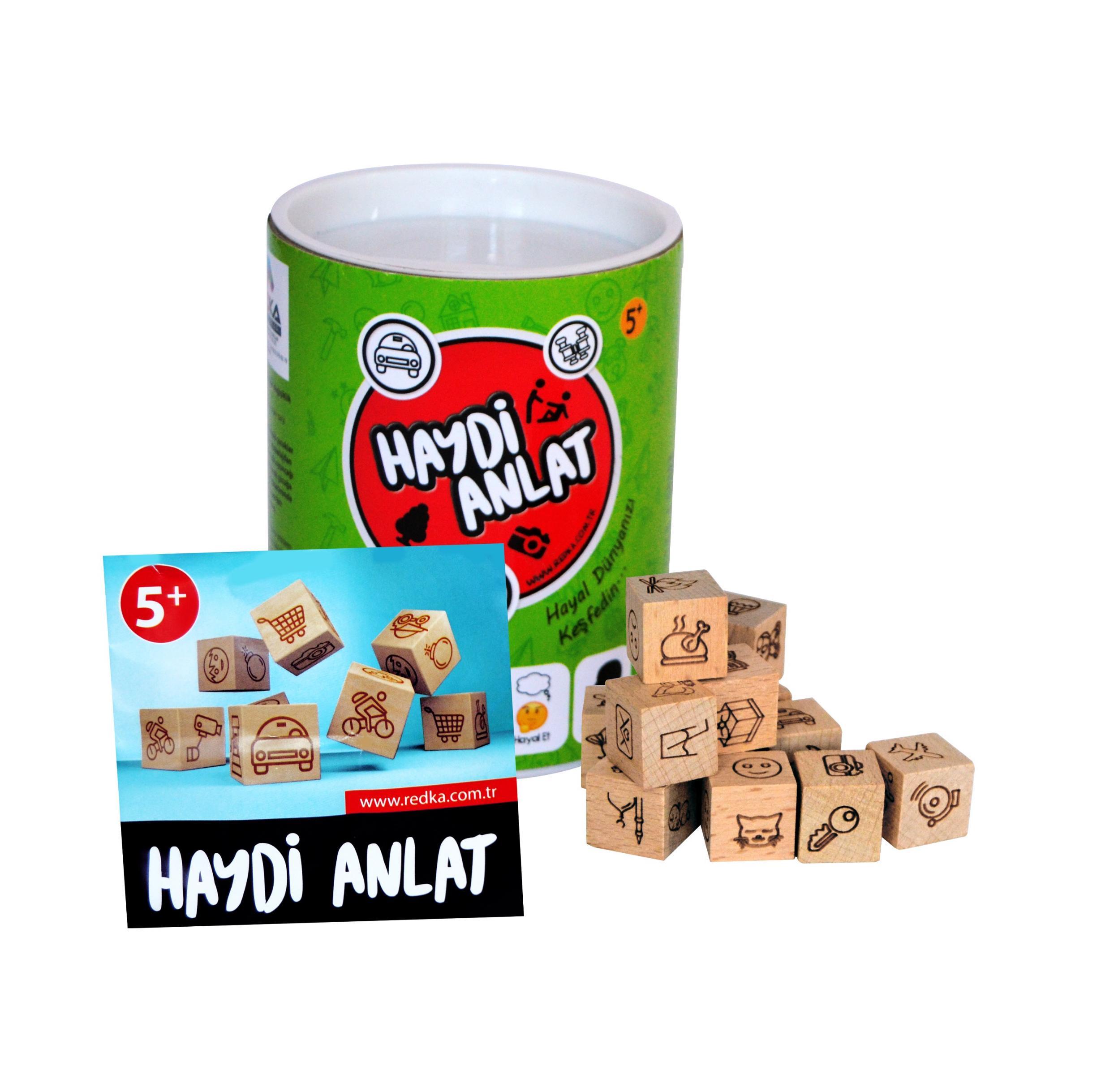 Redka Haydi Anlat(Hikaye Küpleri)Redka Haydi Anlat(Hikaye Küpleri) - Kirtasiyem.netEğitici Materyaller