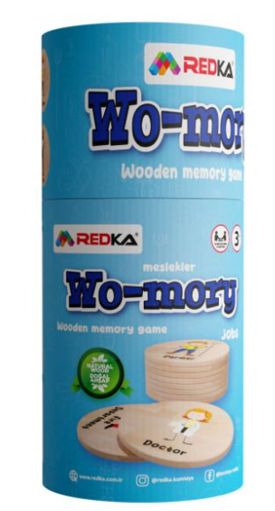 Redka Wo-Mory (4 Model 12 Li Dısplay Ahşap Hafıza Oyunu )Redka Wo-Mory (4 Model 12 Li Dısplay Ahşap Hafıza Oyunu ) - Kirtasiyem.netEğitici Materyaller