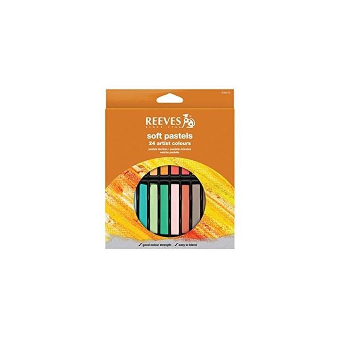 Reeves Kuru Pastel Boya 24 Lü Karton KutuReeves Kuru Pastel Boya 24 Lü Karton Kutu - Kırtasiyem.netKuru Pastel Boyalar