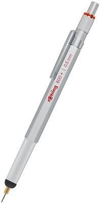 Rotring 800+ İki Fonksiyonlu Kalem, Krom 0.5 MmRotring 800+ İki Fonksiyonlu Kalem, Krom 0.5 Mm - Kirtasiyem.netVersatil ( Uçlu ) Kalemler