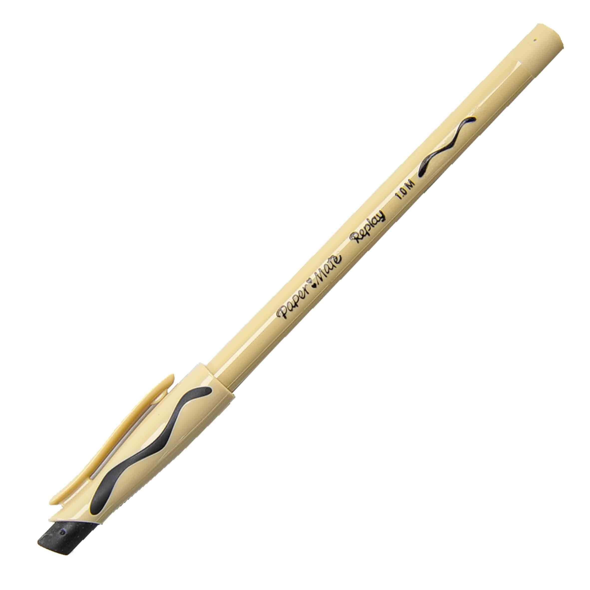 Rotring Papermate Replay Silinebillir Tükenmez Kalem SiyahRotring Papermate Replay Silinebillir Tükenmez Kalem Siyah - Kirtasiyem.netTükenmez Kalemler