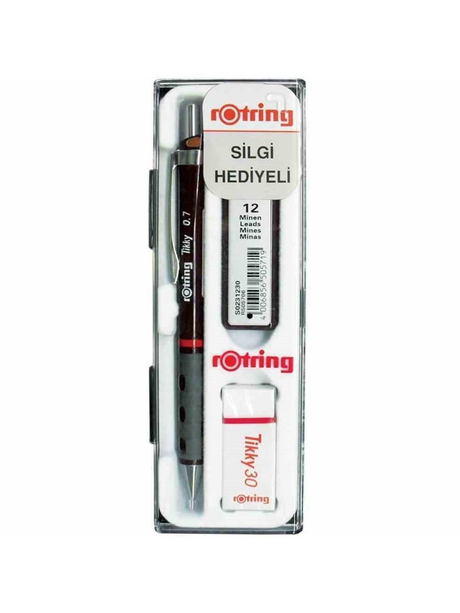 Rotring Tikky Versatil Kalem 0.7+Min Silgi HediyeliRotring Tikky Versatil Kalem 0.7+Min Silgi Hediyeli - Kirtasiyem.netVersatil ( Uçlu ) Kalem Setleri
