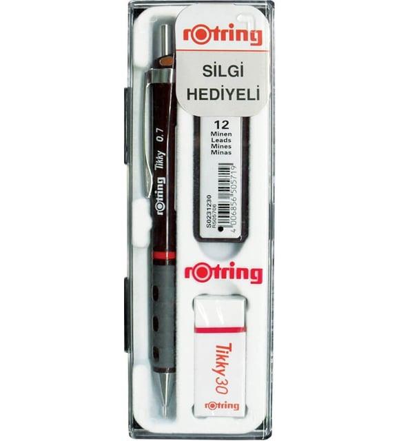 Rotring Tikky Versatil Kalem Okul Seti 0.7 BordoRotring Tikky Versatil Kalem Okul Seti 0.7 Bordo - Kirtasiyem.netVersatil ( Uçlu ) Kalem Setleri
