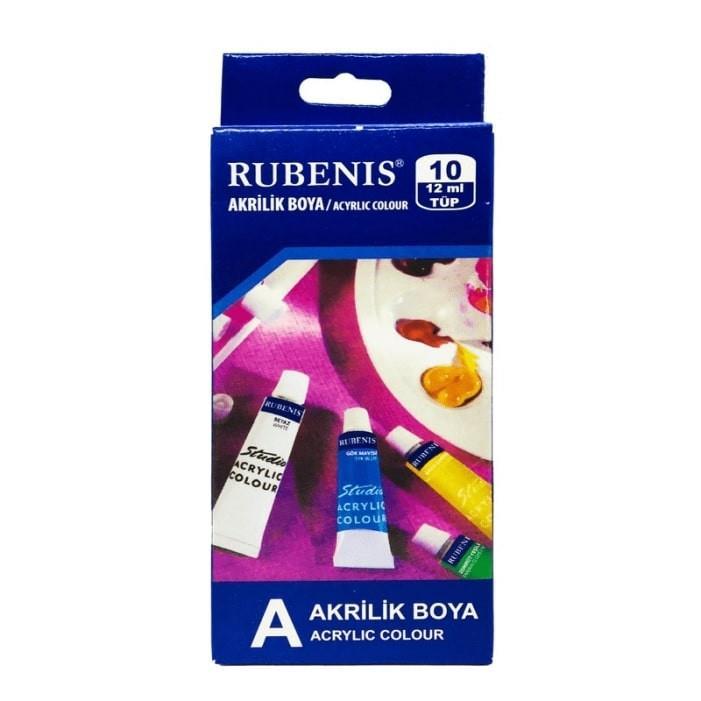 Rubenis Akrilik Boya 10 Renk 12 Ml Tüpte Rta-10Rubenis Akrilik Boya 10 Renk 12 Ml Tüpte Rta-10 - Kırtasiyem.netAkrilik Boyalar	
