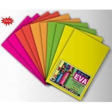 Rubenis Eva A4 (20*30 Cm) Karışık 10 Lu Neon Renk 2 MmRubenis Eva A4 (20*30 Cm) Karışık 10 Lu Neon Renk 2 Mm - Kirtasiyem.netEvalar