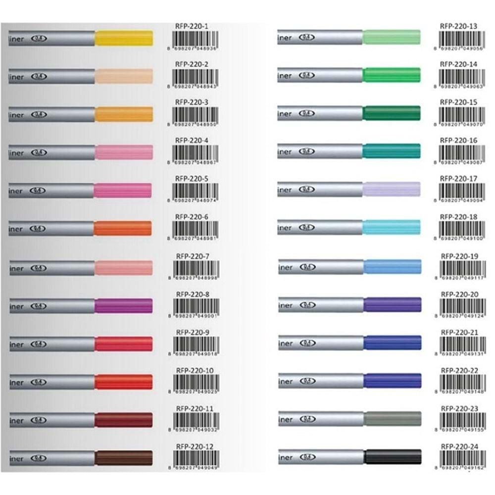 Rubenis Fineliner Kalem 0.4 Mm PembeRubenis Fineliner Kalem 0.4 Mm Pembe - Kirtasiyem.netDövme Kalemleri