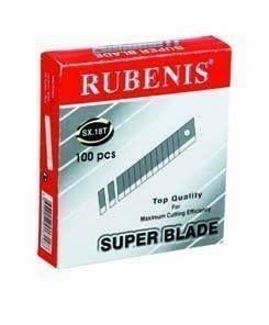 Rubenis Maket Bıçağı Yedeği Büyük Sx-18-T (10 Adet)Rubenis Maket Bıçağı Yedeği Büyük Sx-18-T (10 Adet) - Kirtasiyem.netMaket Bıçağı Yedekleri