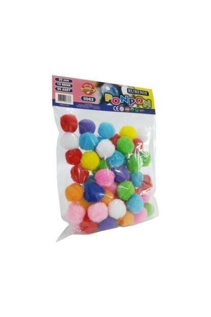 Rubenis Ponpon 30 Mm 10 Renk Karışık 50 LiRubenis Ponpon 30 Mm 10 Renk Karışık 50 Li - Kirtasiyem.netPonponlar