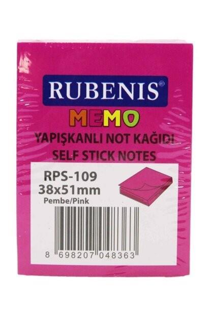 Rubenis Yapışkanlı Not Kağıdı 38X76 Mm Fosforlu PembeRubenis Yapışkanlı Not Kağıdı 38X76 Mm Fosforlu Pembe - Kirtasiyem.netYapışkanlı Not Kağıtları