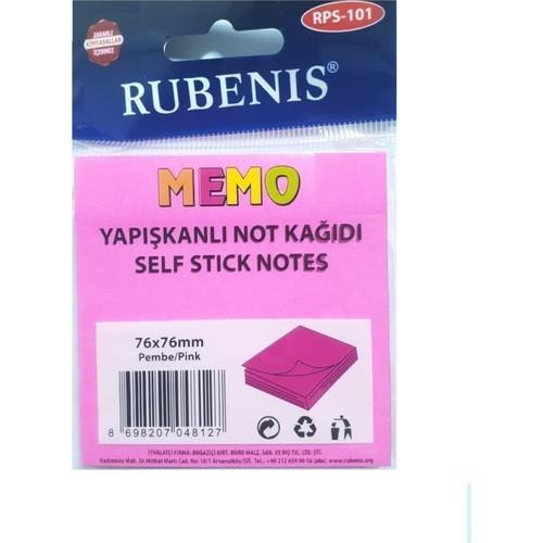 Rubenis Yapışkanlı Not Kağıdı 51X76 Fosforlu PembeRubenis Yapışkanlı Not Kağıdı 51X76 Fosforlu Pembe - Kirtasiyem.netYapışkanlı Not Kağıtları