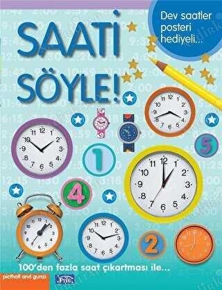 Saati Söyle Poster HediyeliSaati Söyle Poster Hediyeli - Kirtasiyem.netOkul Öncesi
