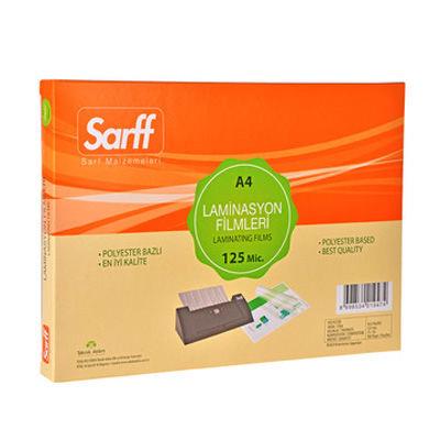 Sarff P.V.C. A4 125 Mic.216X303Sarff P.V.C. A4 125 Mic.216X303 - Kirtasiyem.netDiğer Ciltleme Malzemeleri
