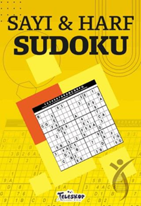Sayı ve Harf Sudoku - Teleskop Popüler BilimDiğer Kırtasiye Ürünleri