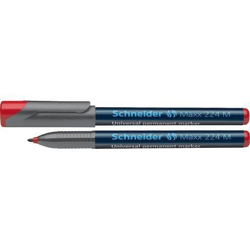 Schneider Asetat Kalemi 224 M 1,00 mm Kırmızı (1 Adet)Schneider Asetat Kalemi 224 M 1,00 mm Kırmızı - Kirtasiyem.netAsetat Kalemi