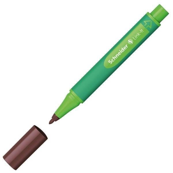 Schneider Link-It Keçe Uçlu Kalem 1.0 Mm Koyu Kahverengi 192018Schneider Link-It Keçe Uçlu Kalem 1.0 Mm Koyu Kahverengi 192018 - Kırtasiyem.netKeçeli Kalemler