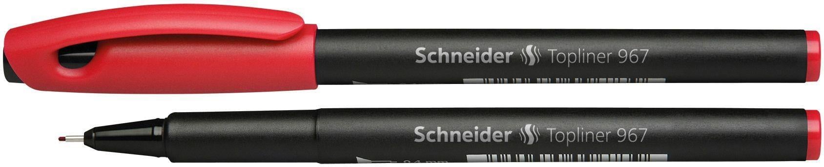 Schneider Topliner 967 Fiber Uçlu Kalem 0.4 Mm Kırmızı 9672Schneider Topliner 967 Fiber Uçlu Kalem 0.4 Mm Kırmızı 9672 - Kırtasiyem.netKeçeli Kalemler