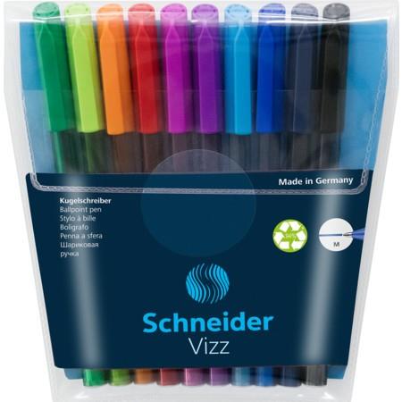 Schneider Tükenmez Kalem Vızz M 10 Lu Poşet Schneider Tükenmez Kalem Vızz M 10 Lu Poşet  - Kirtasiyem.netTükenmez Kalemler