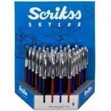 Scrikss 108 Sky Tükenmez Kalem 36 Lı StandScrikss 108 Sky Tükenmez Kalem 36 Lı Stand - Kirtasiyem.netTükenmez Kalemler
