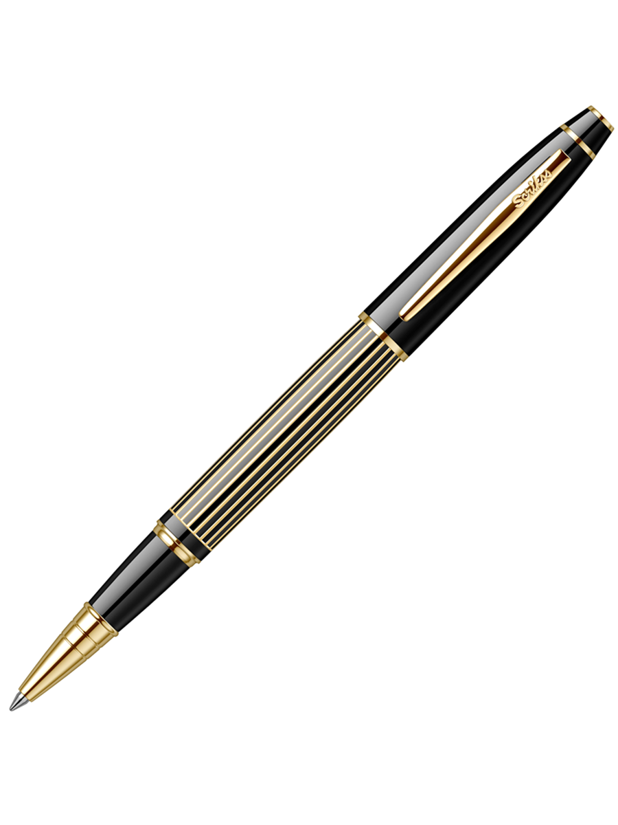 Scrikss 35L Roller Çizgi Desenli Siyah AltınScrikss 35L Roller Çizgi Desenli Siyah Altın - Kirtasiyem.netRoller(Pilot)Kalem