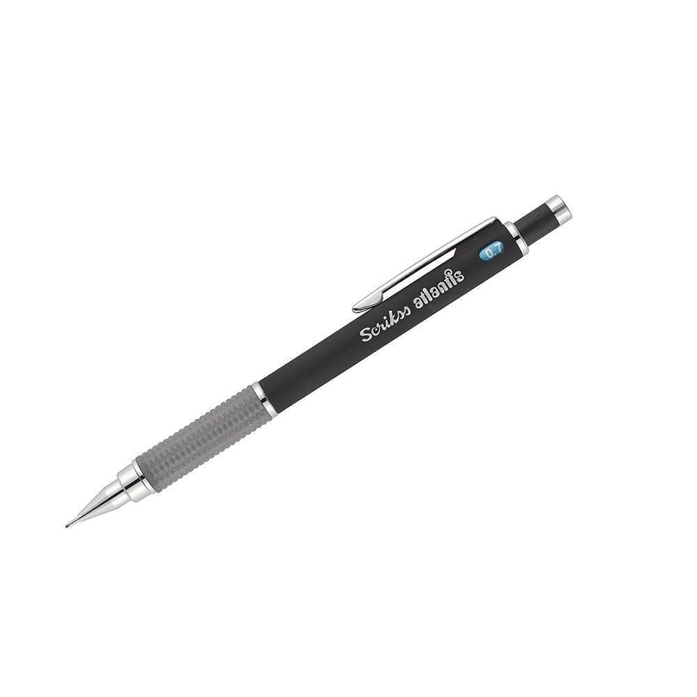 Scrikss Atlantis Versatil Kalem Kalem 0.7 Mm Siyah _12 Scrikss Atlantis Versatil Kalem Kalem 0.7 Mm Siyah 12 Li Ambalaj - Kirtasiyem.netVersatil ( Uçlu ) Kalemler