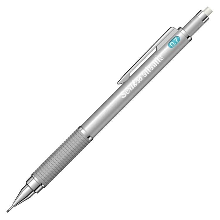Scrikss Atlantis Versatil Kalem Kalem 0.7 Mm Gümüş Renk _12Scrikss Atlantis Versatil Kalem Kalem 0.7 Mm Gümüş Renk 12 Li Ambalaj - Kirtasiyem.netVersatil ( Uçlu ) Kalemler