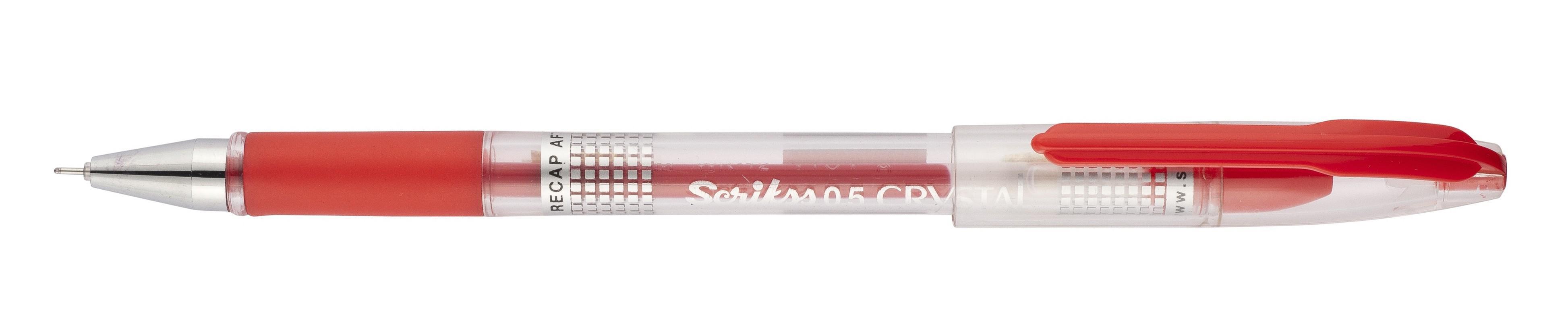 Scrikss Crystal İğne Uçlu Tükenmez Kalem Kırmızı *12Scrikss Crystal İğne Uçlu Tükenmez Kalem Kırmızı *12 - Kirtasiyem.netTükenmez Kalemler