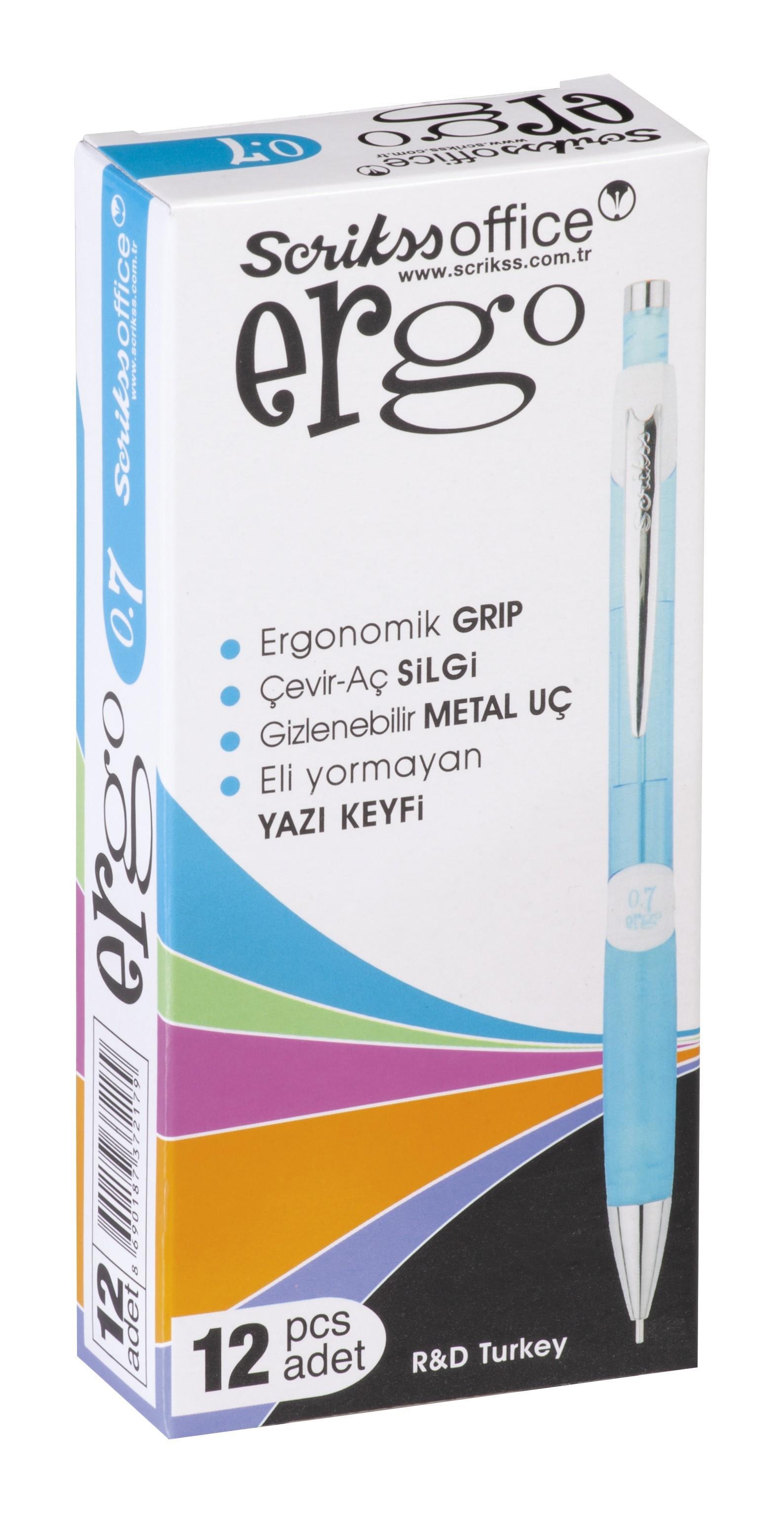 Scrikss Ergo Neon Versatil Kalem Kalem 0.7 Mm Mor 12 Li AmbalajScrikss Ergo Neon Versatil Kalem Kalem 0.7 Mm Mor 12 Li Ambalaj - Kirtasiyem.netVersatil ( Uçlu ) Kalemler