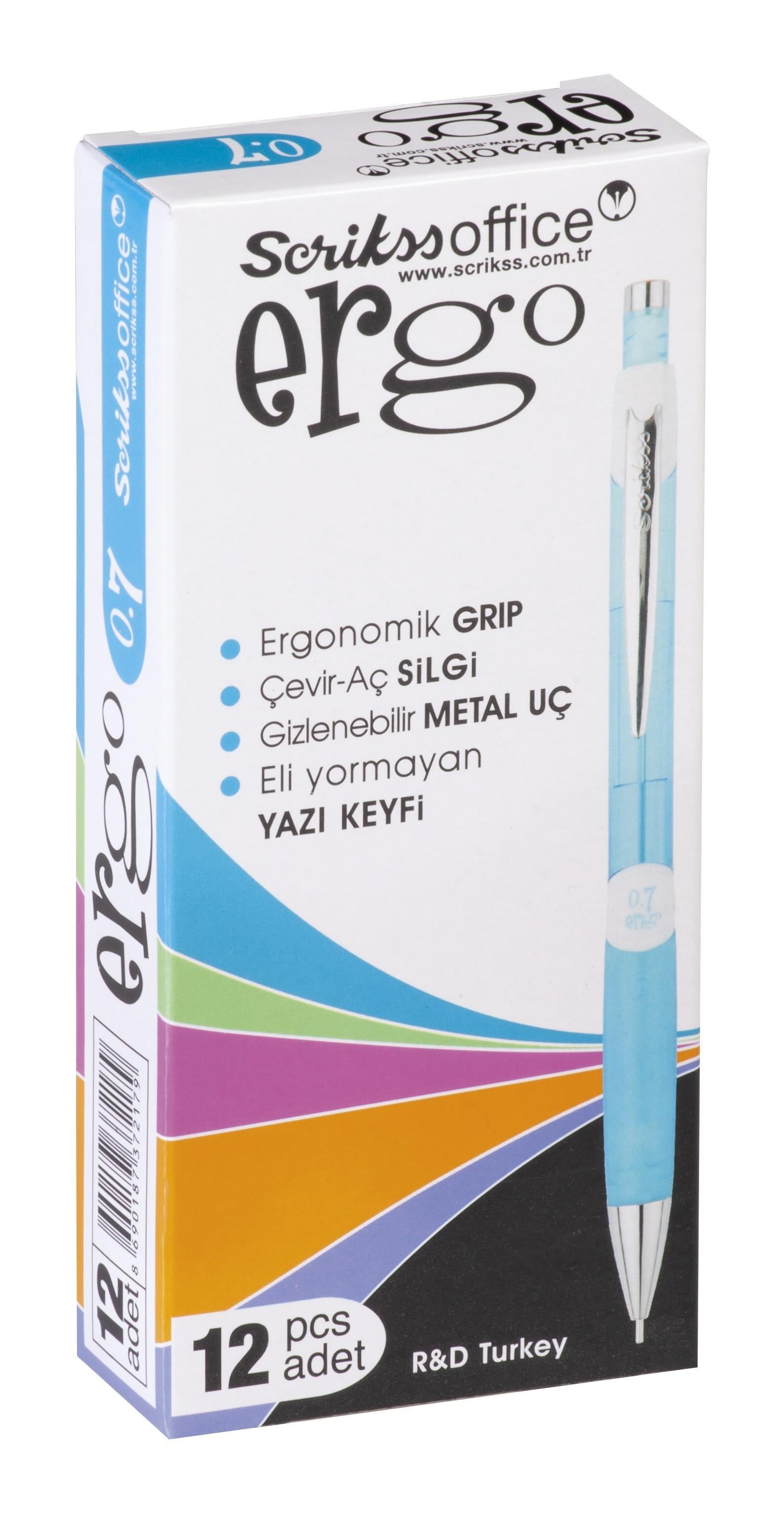 Scrikss Ergo Neon Versatil Kalem Kalem 0.7 Mm Yeşil 12 Li AmbalajScrikss Ergo Neon Versatil Kalem Kalem 0.7 Mm Yeşil 12 Li Ambalaj - Kirtasiyem.netVersatil ( Uçlu ) Kalemler