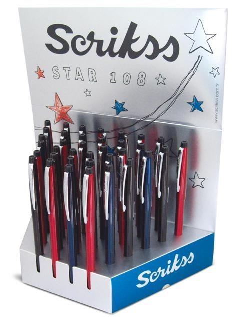 Scrikss F108 Tükenmez Kalem 36 Lık AmbalajScrikss F108 Tükenmez Kalem 36 Lık Ambalaj - Kirtasiyem.netTükenmez Kalemler