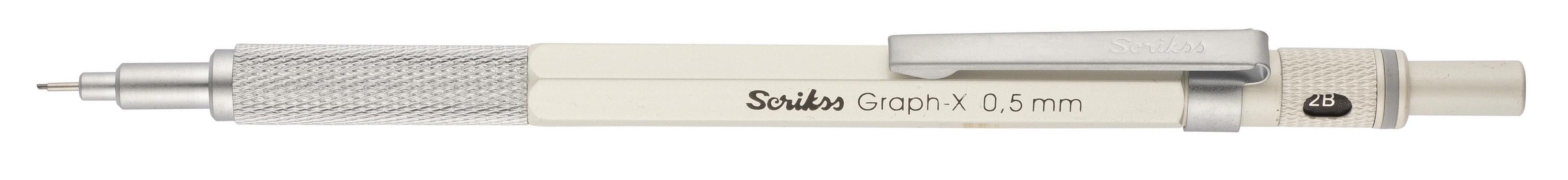 Scrikss Graph-X Versatil Kalem 0,5 Mm Beyaz, Şeffaf AmbalajScrikss Graph-X Versatil Kalem 0,5 Mm Beyaz, Şeffaf Ambalaj - Kirtasiyem.netVersatil ( Uçlu ) Kalemler