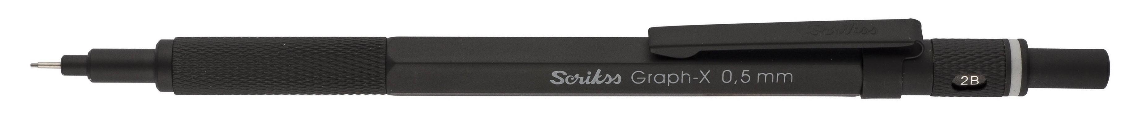 Scrikss Graph-X Versatil Kalem 0,5 Mm Mat Siyah, Şeffaf AmbalajScrikss Graph-X Versatil Kalem 0,5 Mm Mat Siyah, Şeffaf Ambalaj - Kirtasiyem.netVersatil ( Uçlu ) Kalemler