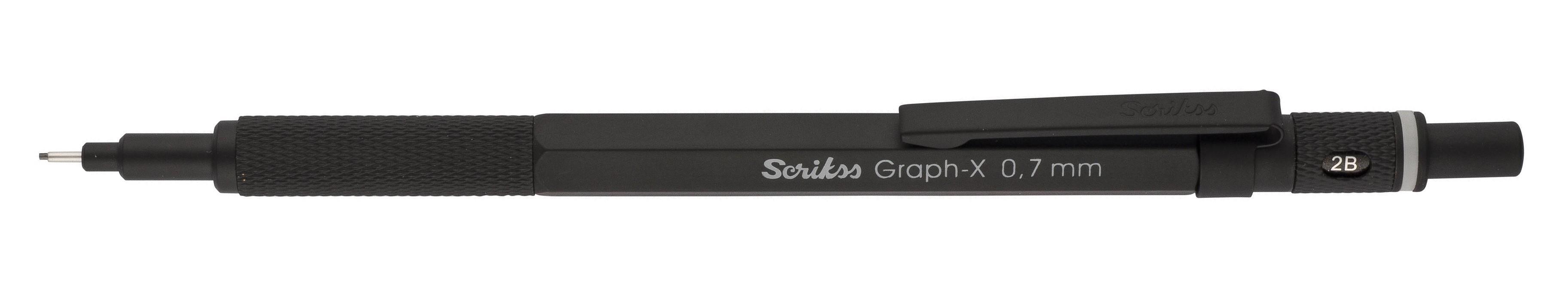 Scrikss Graph-X Versatil Kalem 0,7 Mm Mat Siyah, Şeffaf AmbalajScrikss Graph-X Versatil Kalem 0,7 Mm Mat Siyah, Şeffaf Ambalaj - Kirtasiyem.netVersatil ( Uçlu ) Kalemler