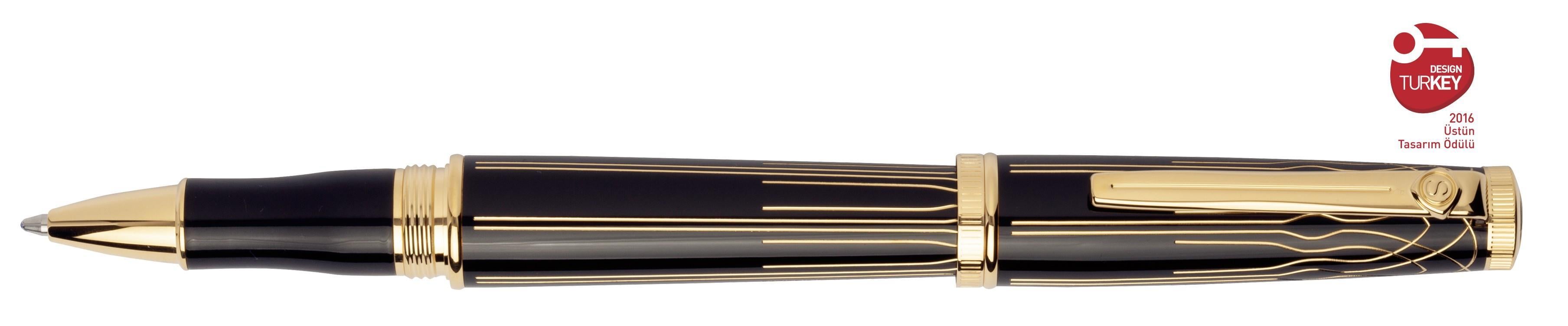 Scrikss Roller Heritage Siyah AltınScrikss Roller Heritage Siyah Altın - Kirtasiyem.netRoller(Pilot)Kalem