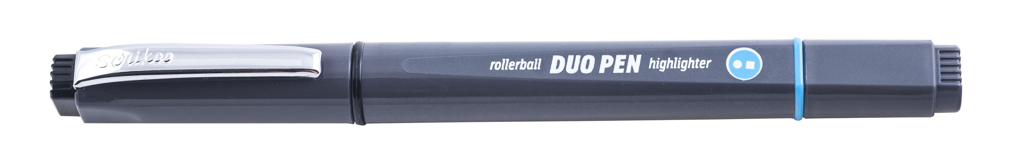 Scrikss Roller&Fosforlu Duopen (2 in 1) Siyah Mavi 6 Lı AmbalajScrikss Roller&Fosforlu Duopen (2 in 1) Siyah Mavi 6 Lı Ambalaj - Kirtasiyem.netRoller(Pilot)Kalem