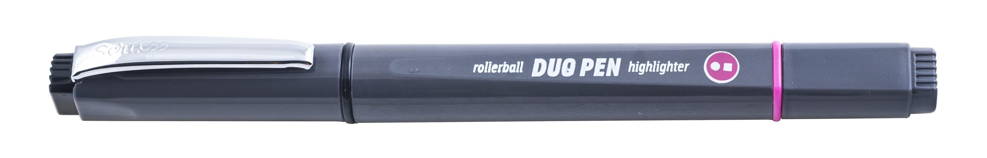 Scrikss Roller&Fosforlu Duopen (2 in 1) Siyah Pembe 6 lı AmbalajScrikss Roller&Fosforlu Duopen (2 in 1) Siyah Pembe 6 lı Ambalaj - Kirtasiyem.netRoller(Pilot)Kalem