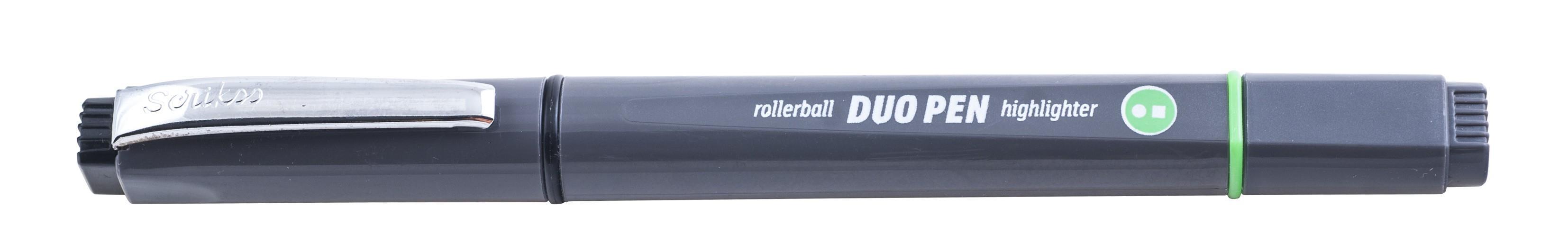 Scrikss Roller&Fosforlu Duopen (2 in 1) Siyah Yeşil 6 Lı AmbalajScrikss Roller&Fosforlu Duopen (2 in 1) Siyah Yeşil 6 Lı Ambalaj - Kirtasiyem.netRoller(Pilot)Kalem