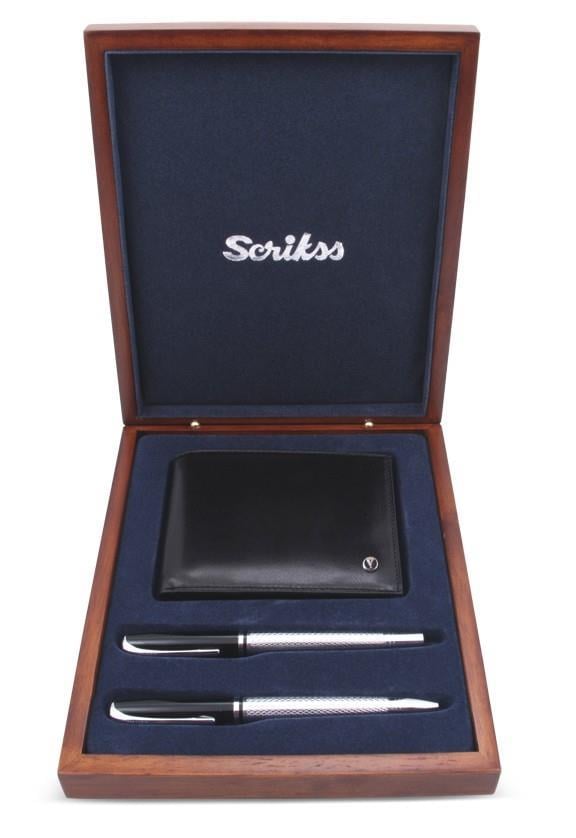 Scrikss Sdr 216-1 Cüzdan+477 Dolma Kalem&Tükenmez Kalem Takımı Premium Ahşap KutuScrikss Sdr 216-1 Cüzdan+477 Dolma Kalem&Tükenmez Kalem Takımı Premium Ahşap Kutu - Kirtasiyem.netKalem Setleri