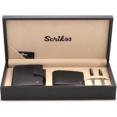 Scrikss Sdr 218-1 Cüzdan+477 Dolma Kalem&Tükenmez Kalem Takımı Premium Ahşap KutuScrikss Sdr 218-1 Cüzdan+477 Dolma Kalem&Tükenmez Kalem Takımı Premium Ahşap Kutu - Kirtasiyem.netKalem Setleri