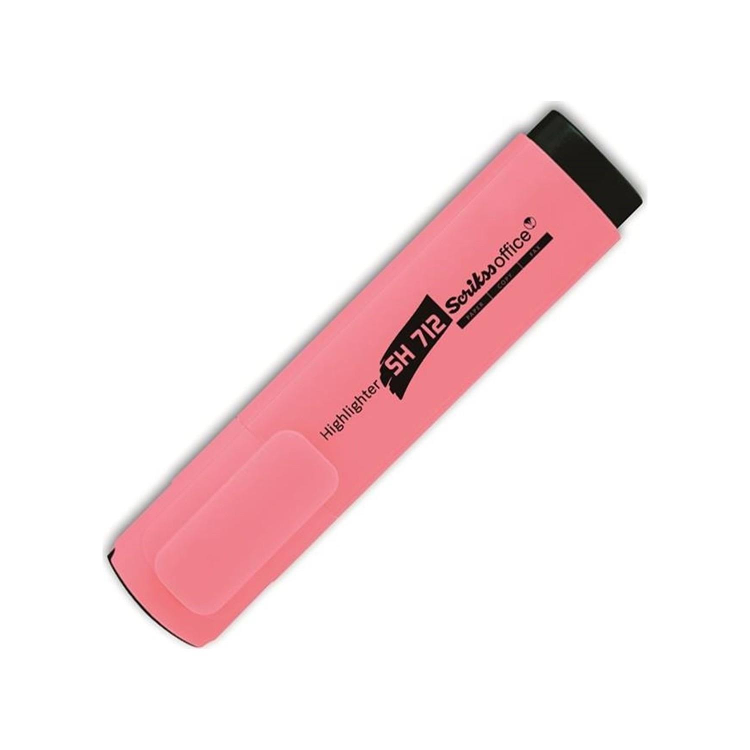 Scrikss SH712 Fosforlu Pastel PembeScrikss SH712 Fosforlu Pastel Pembe - Kirtasiyem.netFosforlu Kalemler